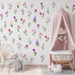 Flower Wall Sticker Wildflower Wall Sticker Floral Wall Sticker Girl Bedroom Decor Wildflower Decal Cute Nursery Wall Sticker Flower Decal