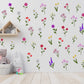 Flower Wall Sticker Wildflower Wall Sticker Floral Wall Sticker Girl Bedroom Decor Wildflower Decal Cute Nursery Wall Sticker Flower Decal