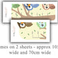 Make measuring your child's growth fun with our Animal Tree Height Chart Wall Sticker! Adorable animal design, removable, and easy-to-apply.