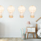 Hot Air Balloon Wall Sticker Kids Bedroom Girls Decor Nursery Wallpaper Idea Children Bunny Rabbit Cute Animal Toddler Floating Design Print