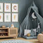Alphabet Frame Prints Letters Cute Baby Nursery Decor Poster Boho Children's Picture Wall Art Work Boys Bedroom Girls Room Home Decor Ideas