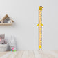 Track Your Little One's Growth with Our Cute Boho Giraffe Height Chart Wall Sticker - Perfect for Kids' Bedrooms!