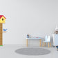 Adorable Bird Feeder Height Chart Wall Sticker - Track Your Child's Growth in Nature's Style!