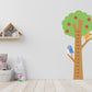 Get Your Hands on Our Handmade Apple Tree Growth Chart Wall Sticker - Perfect for Tracking Your Child's Growth Up to 140cm!