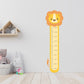 Large Jungle Hight Chart Wall Sticker 210cm High Children's Measuring Sticker Wall Growth Chart Sticker Height Chart For Babies Large Decal
