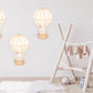 Hot Air Balloon Wall Sticker Kids Bedroom Girls Decor Nursery Wallpaper Idea Children Bunny Rabbit Cute Animal Toddler Floating Design Print
