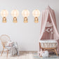 Hot Air Balloon Wall Sticker Kids Bedroom Girls Decor Nursery Wallpaper Idea Children Baby Horse Cute Animal Toddler Floating Design