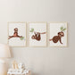 Animal Framed Prints Cute Baby Sloth Nursery Decor Poster Safari Children's Picture Wall Art Boys Bedroom Girls Room Home Decor Ideas