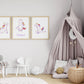 Personalised Name Unicorn Print Children Unframed Bedroom Unicorn Picture Print