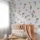 Large Meadow Decor Floral Wall Decal Girl Bedroom Flower Wall Art Large Wall Sticker
