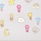 Hot Air Balloon Nursery Wall Sticker Hot Air Balloon Night Sky Sticker