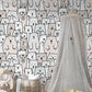 Boho Bear Wallpaper Boho Kids Room Decor Neutral Nursery Boho