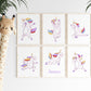 Personalised Name Print Unicorn Print Children