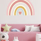 Large Rainbow Wall Sticker Rainbow Nursery Wall Sticker Pastel Pink Rainbow Decal Boho Nursery Wall Sticker Boho Nursery Decor Rainbow