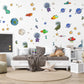 Jurassic Park Sticker Dinosaur Wall Decal Boy Nursery Decor Space Night Sky