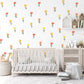 Floral Nursery Wall Decal Girl Nursery Wall Decal Sticker Removable Reusable