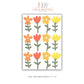Nursery Flower Wall Sticker Nursery Wall Sticker Flower Wall Decal Children's Wall Decor Kids Room Wall Art Girls Bedroom Floral Decals