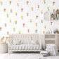 Boho Flower Wall Sticker Girl Floral Wall Sticker Nursery Floral Wall Decal Nursery Wallpaper Kid Wall Sticker Wildflower Wall Decal Flower