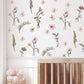 Large Wildflower Wall Decal Floral Nursery Decor Large Boho Flower Wall Art