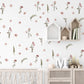 Wildflower Wall Decal Floral Nursery Decor Boho Flower Wall Art Floral Wall