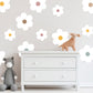 Large Daisy Flower Colours Multiple Sizes Girl Bedroom Decorations Neutral Decor