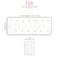 Large Daisy Stickers Flower Decals Nursery Decor Removable Wall Decals Polka Dot Decals Peel & Stick Floral Nursery Decor Boho Daisy Decor